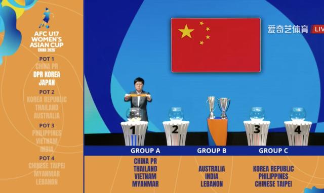 kaiyun sports-U17亚洲杯抽签出炉：男足与日本印尼卡塔尔同组