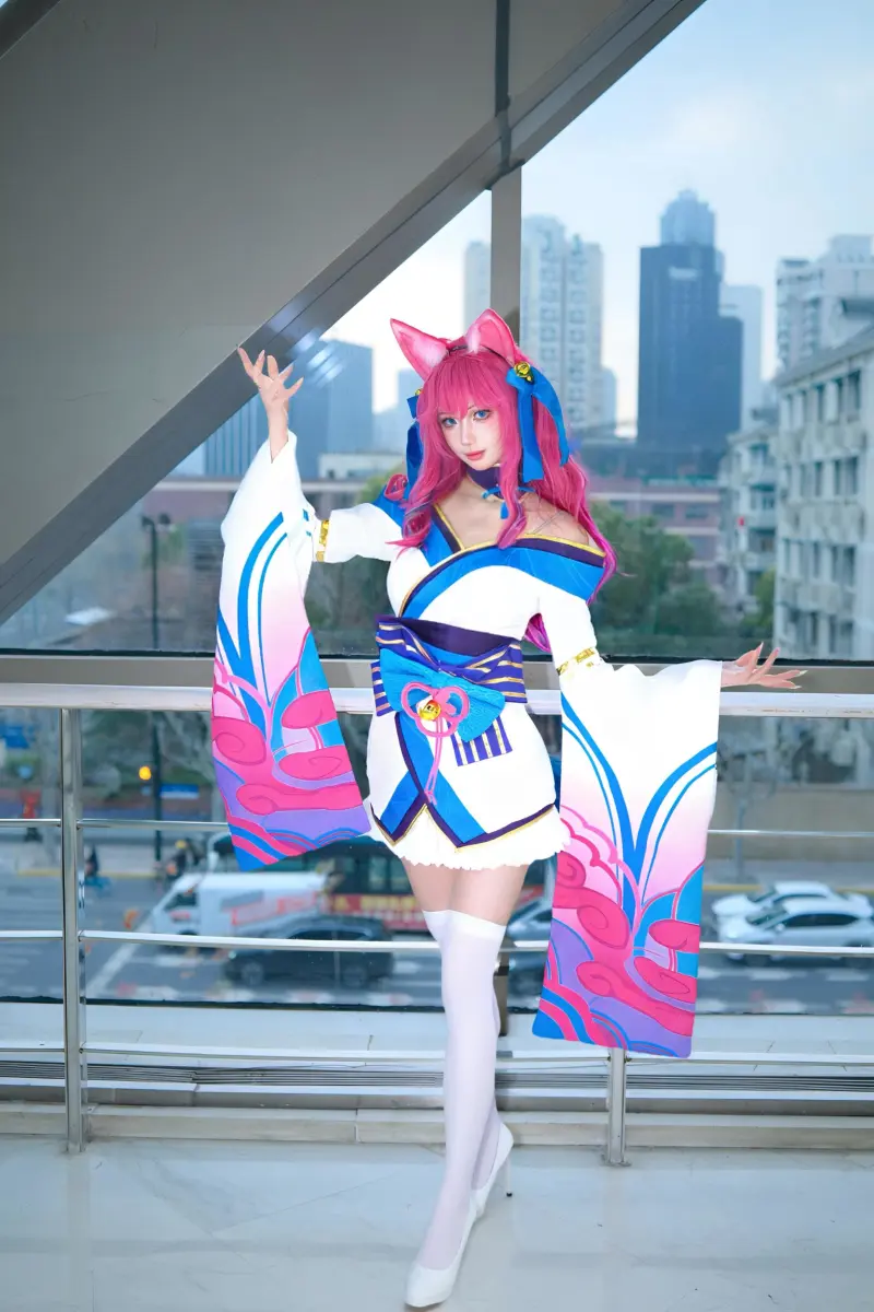 开云在线-阿狸cos：晚上好，国服自定义对线阿狸